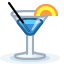 cocktail emoticon