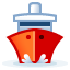 ship emoticon